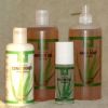 Paket aloe vera: shower gel, flytande tvål, hårbalsam och deo roll on, ekologisk Urtekram