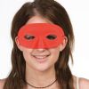Party maskerad ögonmask röd