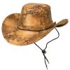Party maskerad cowboy hatt beige ormskinnsmönstrad.

Passar bra till våra olika maskeraddräkter eller varför inte för sig själv. Den passar alla huvudstorlekar.









