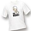 T-shirt för barn ca 1 år, the boss.

En skön kvalitet bomull, storlek 86/92, för barn i ålder ca 1 år. En rolig t-shirt att ha eller ge bort.
