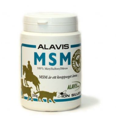 MSM för djur, organisk svavel, pulver 200 g, Alavis