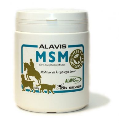 MSM för djur, organisk svavel, pulver 500 g, Alavis