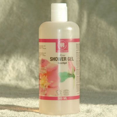 Shower gel ros, bodyschampo, ekologisk 500ml