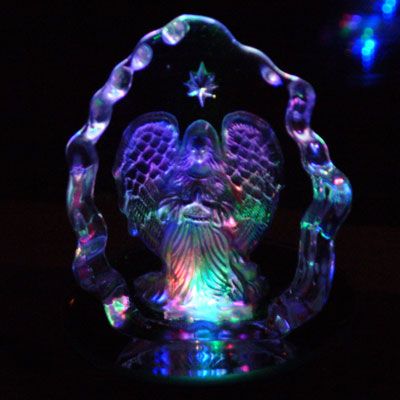Kristallglas ängel 9cm