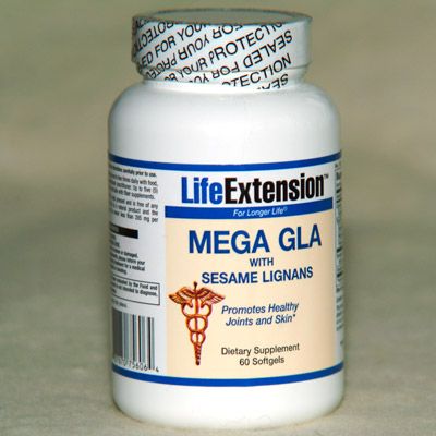 Mega GLA with Sesame Lignans, 60 softgels