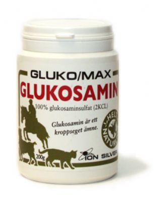 Glukosamin gluko/max för djur 200g