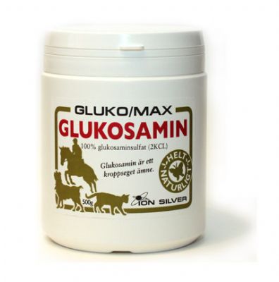 Glukosamin gluko/max för djur 500g