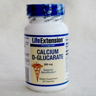 Calcium D-Glucarate 200 mg, 60 kapslar från Life Extension