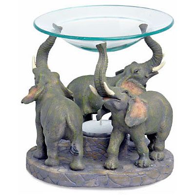 Aroma lampa 3 elefanter 12cm