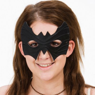 Party maskerad ögonmask batman svart