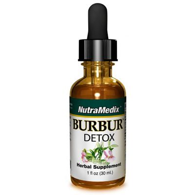 Burbur detox, örtdroppar från NutraMedix, 30ml