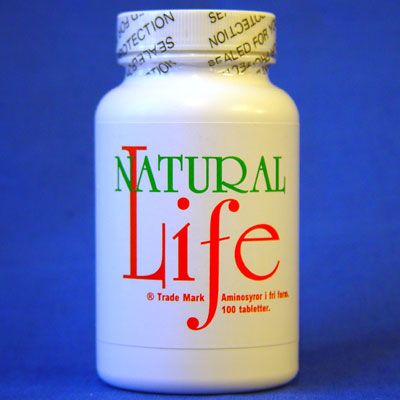 Aminosyror Natural Life, 100 tabletter