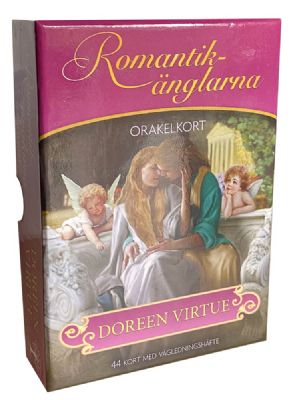 Romantikänglarna orakelkort, 44 kort med vägledningshäfte av Doreen Virtue