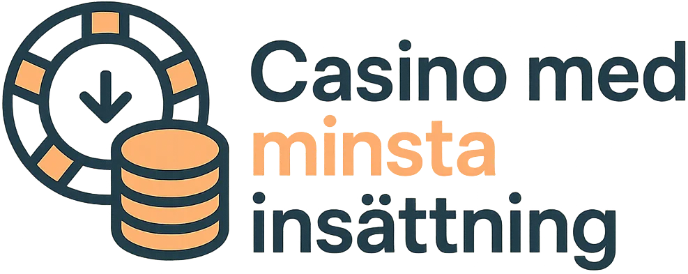 Casino med minsta insättning logo