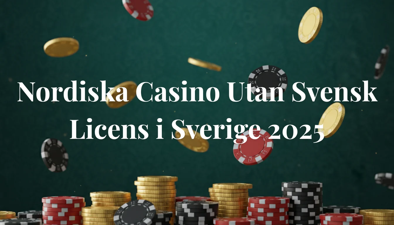 Nordiska Casino Utan Svensk Licens i Sverige 2025